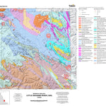 Yukon Geological Survey 105I, Little Nahanni River: Yukon Bedrock Geology digital map