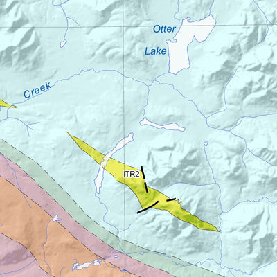 Yukon Geological Survey 105J, Sheldon Lake: Yukon Bedrock Geology digital map