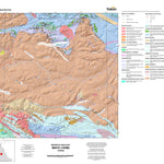 Yukon Geological Survey 105M, Mayo: Yukon Bedrock Geology digital map