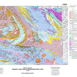 Yukon Geological Survey 105O, Niddery Lake & 105P, Sekwi Mountain: Yukon Bedrock Geology digital map