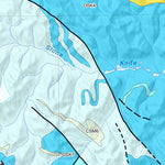 Yukon Geological Survey 106B, Bonnet Plume Lake: Yukon Bedrock Geology digital map