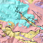 Yukon Geological Survey 106D, Nash Creek: Yukon Bedrock Geology digital map