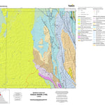 Yukon Geological Survey 116I, Eagle River: Yukon Bedrock Geology digital map