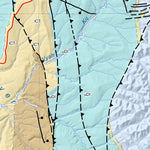 Yukon Geological Survey 116I, Eagle River: Yukon Bedrock Geology digital map