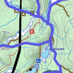 Zec des Nymphes Territoires de chasse 201 à 215 Zec Des Nymphes digital map