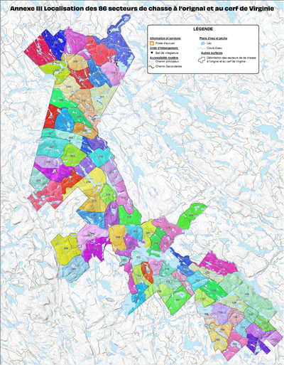 Territoires de chasse de la Zec Des Nymphes 2026 Preview 1