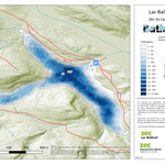 Carte bathymétrique du Lac Bailloquet Zec du lac Brébeuf (2025) Preview 1