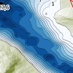 Carte bathymétrique du Lac Bailloquet Zec du lac Brébeuf (2025) Preview 2