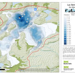 Carte bathymétrique du Lac Betsiamites Zec -Martin-Valin (2025) Preview 1