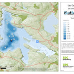 Carte bathymétrique du Lac Cannelle Zec Onatchiway (2025) Preview 1
