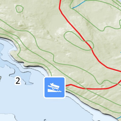 Carte bathymétrique du Lac Cannelle Zec Onatchiway (2025) Preview 2