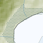 Zecs Québec Carte bathymétrique du Deuxième lac Gagnon de la zec Tawachiche (2024) digital map