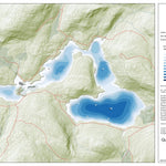 Zecs Québec Carte bathymétrique du Lac Barley de la zec Des Martes (2024) digital map