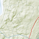 Zecs Québec Carte bathymétrique du Lac Carouge de la zec Wessonneau (2024) digital map