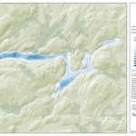 Zecs Québec Carte bathymétrique du Lac Deschambault de la zec Kipawa (2024) digital map