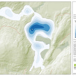 Zecs Québec Carte bathymétrique du Lac Kilo de la zec Gros-Brochet (2024) digital map