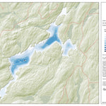 Zecs Québec Carte bathymétrique du Lac Millaire de la zec Kipawa (2024) digital map