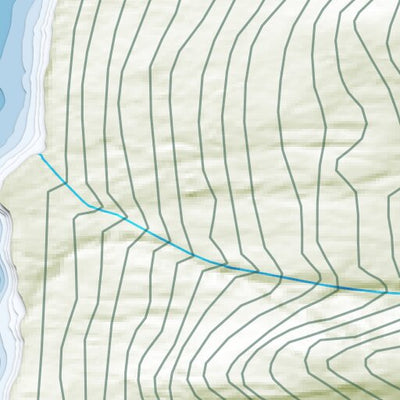 Carte bathymétrique du Lac Piat de la zec de l'Anse-Saint-Jean (2025) Preview 2