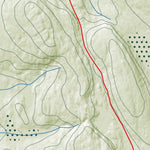 Zecs Québec Carte bathymétrique du Lac Potherie Supérieur de la zec Chapeau-de-Paille (2024) digital map