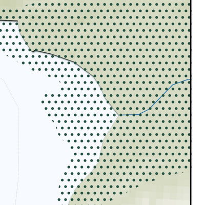 Zecs Québec Carte bathymétrique du Lac Profond de la zec Tawachiche (2024) digital map