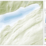 Zecs Québec Carte bathymétrique du Lac Suève de la zec Tawachiche (2024) digital map