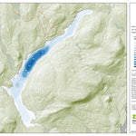 Zecs Québec Carte bathymétrique du Lac Trompeur de la zec Jeannotte (2024) digital map