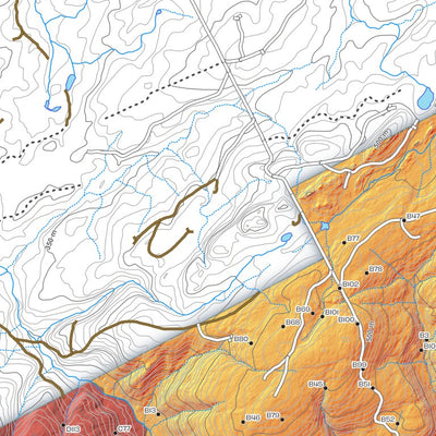 Carte des caches de chasse – Zec Cap-Chat 2025 Preview 2