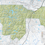 Carte du sentier local de motoneige Zec des Martres 2025 Preview 1