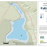 Carte bathymétrique du Lac Coupau Zec Mars-Moulin (2025) Preview 1