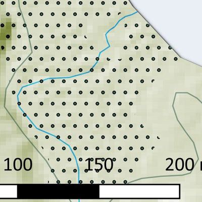 Carte bathymétrique du Lac Huet Zec de l'Anse-Saint-Jean (2025) Preview 3