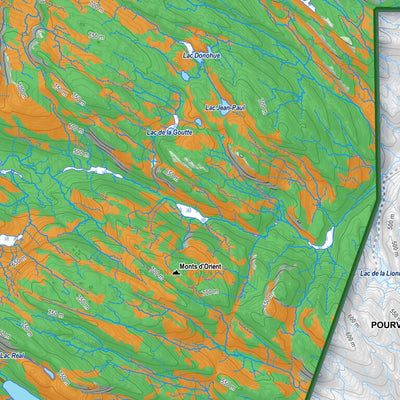 Zecs Québec iFaune - Cerf de Virginie - Zec Anse-Saint-Jean (2023) digital map