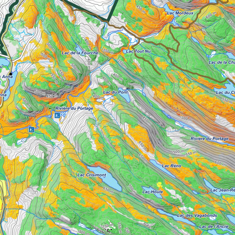 iFaune - Cerf de Virginie - Zec Anse-Saint-Jean (2025) Map by Zecs ...