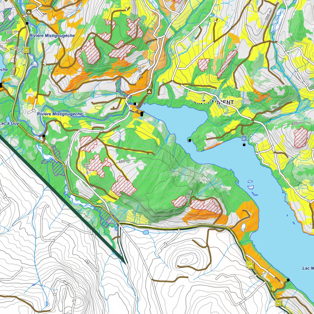 iFaune - Cerf de Virginie - Zec Bas-Saint-Laurent (2025) Map by Zecs ...