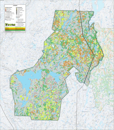 Zecs Québec iFaune - Cerf de Virginie - Zec Bessonne (2023) digital map