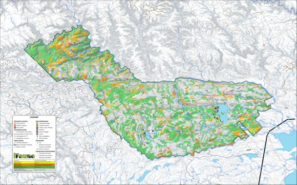iFaune - Cerf de Virginie - Zec des Anses (2025) Map by Zecs Quebec ...