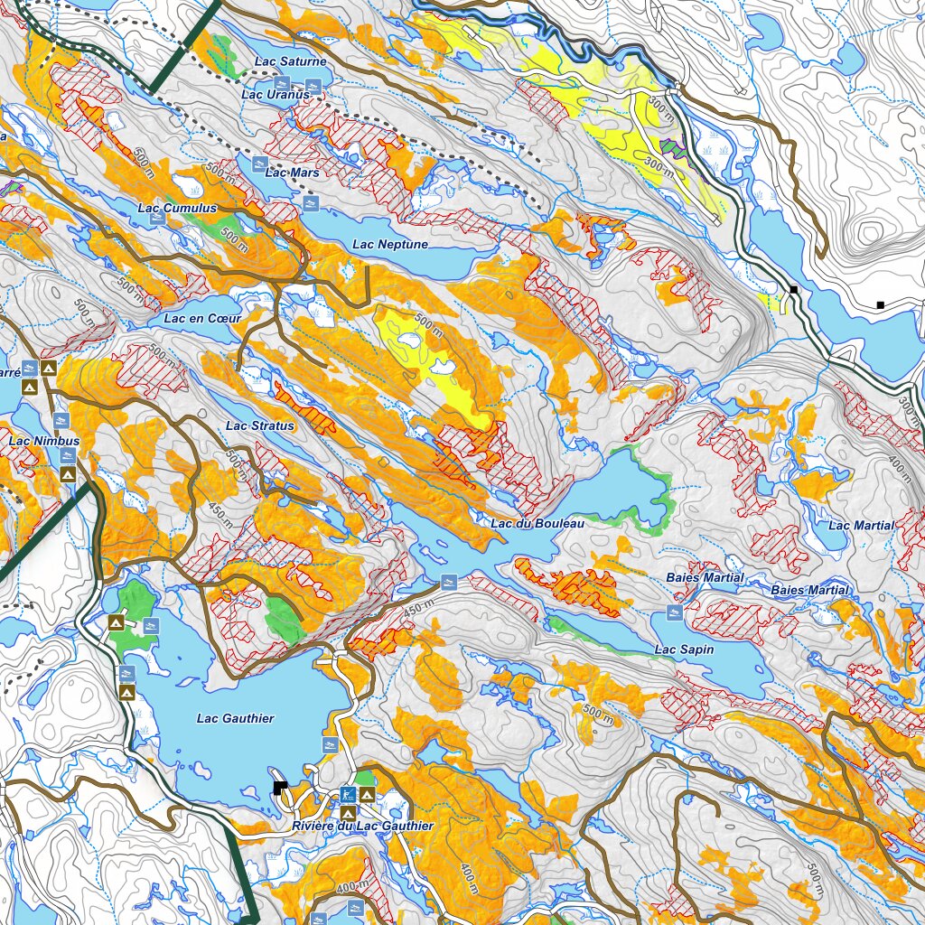 iFaune - Cerf de Virginie - Zec des Nymphes (2025) Map by Zecs Quebec ...