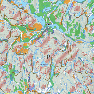 Zecs Québec iFaune - Cerf de Virginie - Zec Dumoine (2023) digital map
