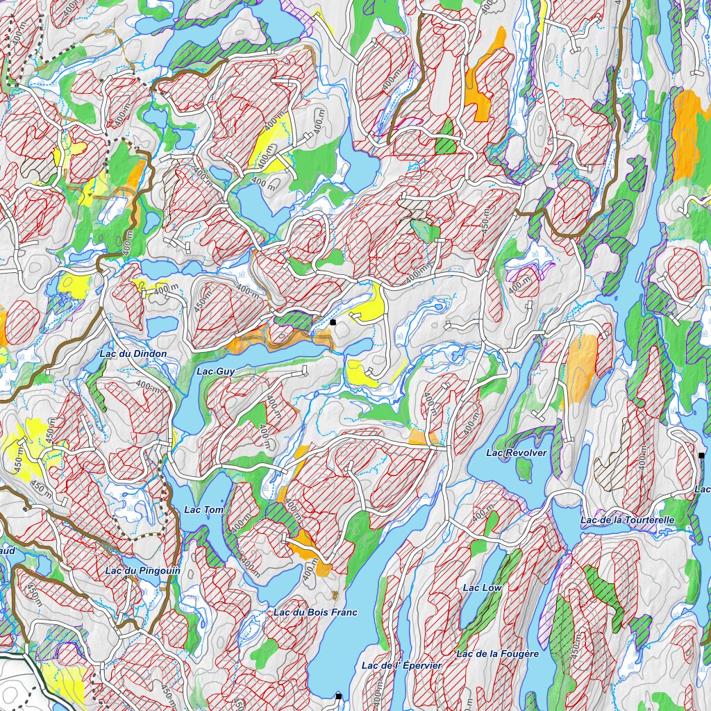 iFaune - Cerf de Virginie - Zec Dumoine (2025) Map by Zecs Quebec ...