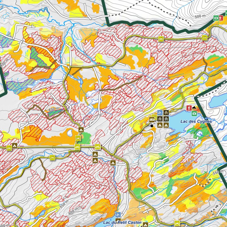 iFaune - Cerf de Virginie - Zec Jaro (2025) Map by Zecs Quebec | Avenza ...