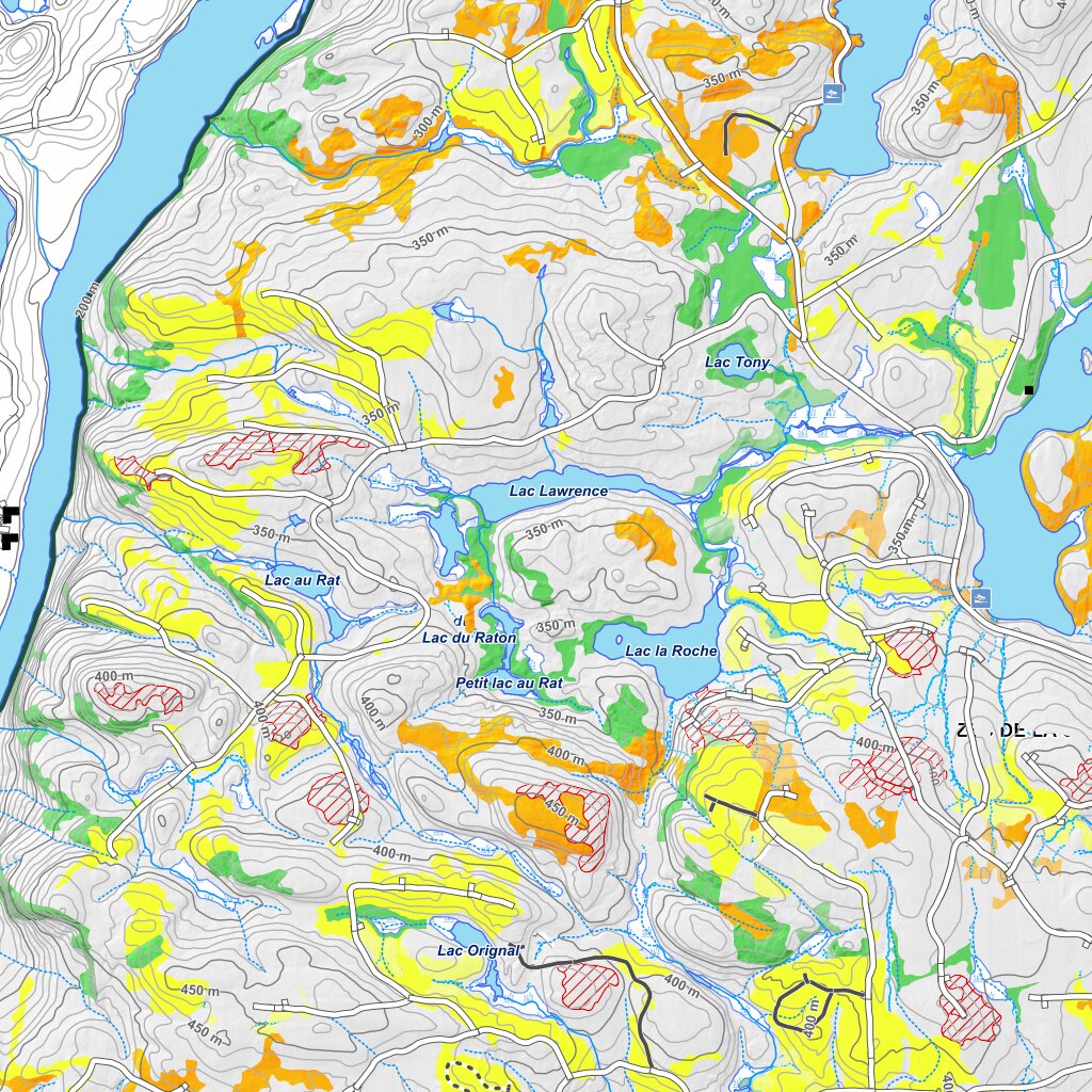 iFaune - Cerf de Virginie - Zec La Croche (2025) Map by Zecs Quebec ...