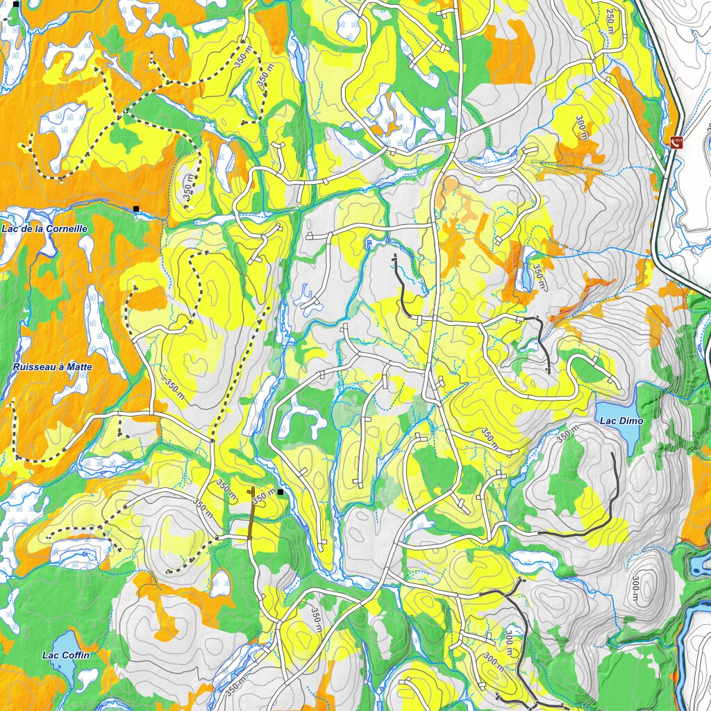 iFaune - Cerf de Virginie - Zec La Croche (2025) Map by Zecs Quebec ...