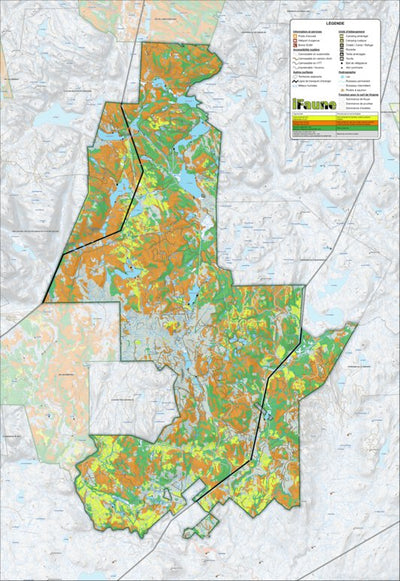 Zecs Québec iFaune - Cerf de Virginie - Zec Lac-au-Sable (2023) digital map