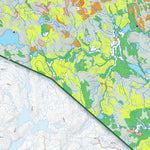 Zecs Québec iFaune - Cerf de Virginie - Zec Wessonneau (2023) digital map