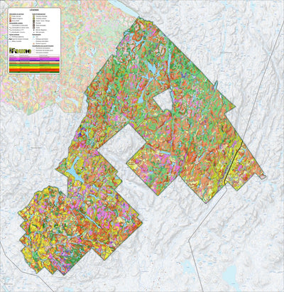 Zecs Québec iFaune - Orignal et ours noir - Zec Batiscan-Neilson (2023) digital map
