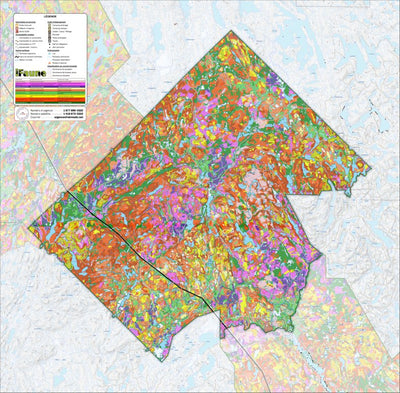 Zecs Québec iFaune - Orignal et ours noir - Zec Boullé (2023) digital map