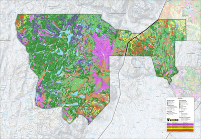Zecs Québec iFaune - Orignal et ours noir - Zec des Martres (2023) digital map