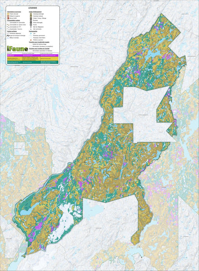 Zecs Québec iFaune - Petit gibier - Zec Lesueur (2023) digital map