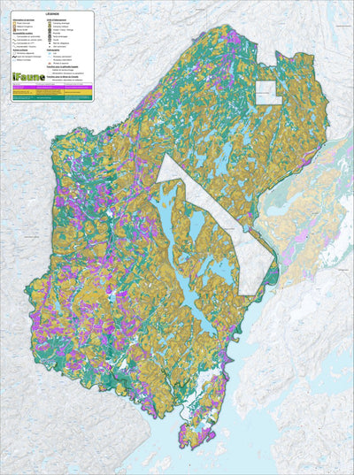 Zecs Québec iFaune - Petit gibier - Zec Petawaga (2023) digital map
