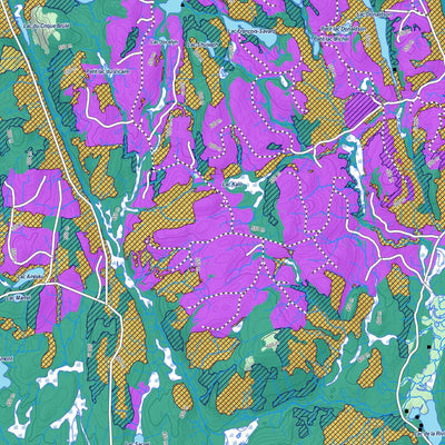 Zecs Québec iFaune - Petit gibier - Zec Rivière-aux-Rats (2023) digital map