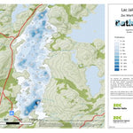 Carte bathymétrique du Lac Jalobert Zec Martin-Valin (2025) Preview 1